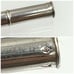 ⚪︎⑩ Excellent Condition Hermes Agenda Ballpoint Pen Silver, Refillable, 10CM