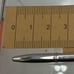 ⚪︎⑩ Excellent Condition Hermes Agenda Ballpoint Pen Silver, Refillable, 10CM
