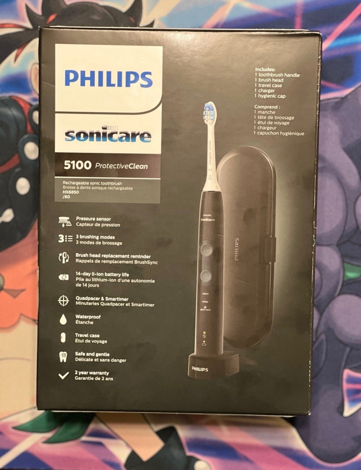Philips Sonicare ProtectiveClean 5100 Plaque Control, Rechargeable Toothbrush