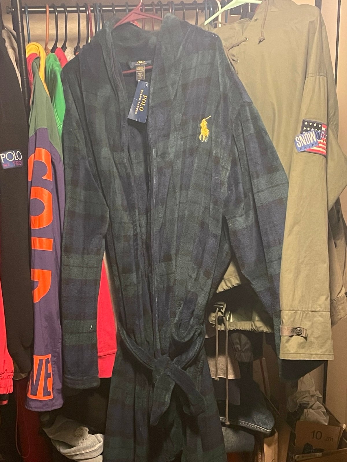 Polo Ralph Lauren Multi colored Robe **NWT** L/XL