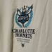 Charlotte Hornets Cotton On NBA Embroidered T Shirt Mens 2XL Cream Off White Tee