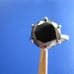 4.50ct 100% REAL NATURAL BLACK DIAMOND RING, CERTIFICATE,FR EE DIA TESTER Size 8