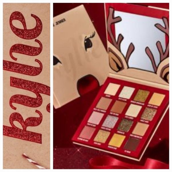 Kylie Cosmetics Holiday Collection Preseed Powder Reindeer Palette