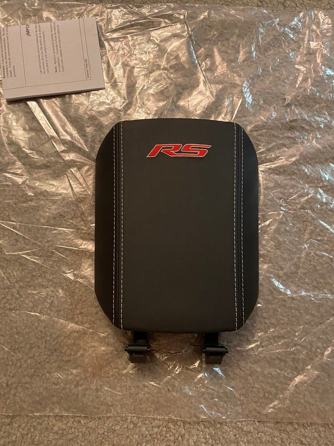 2010-2015 Camaro RS Leather Console Lid