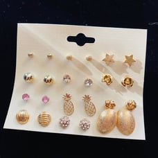 Fashion Accessories / Earrings -12 PAIRS