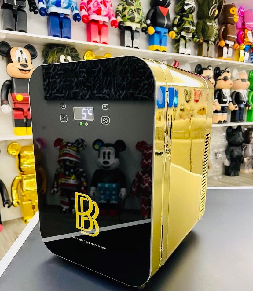 Ben Baller Gold Mini Fridge