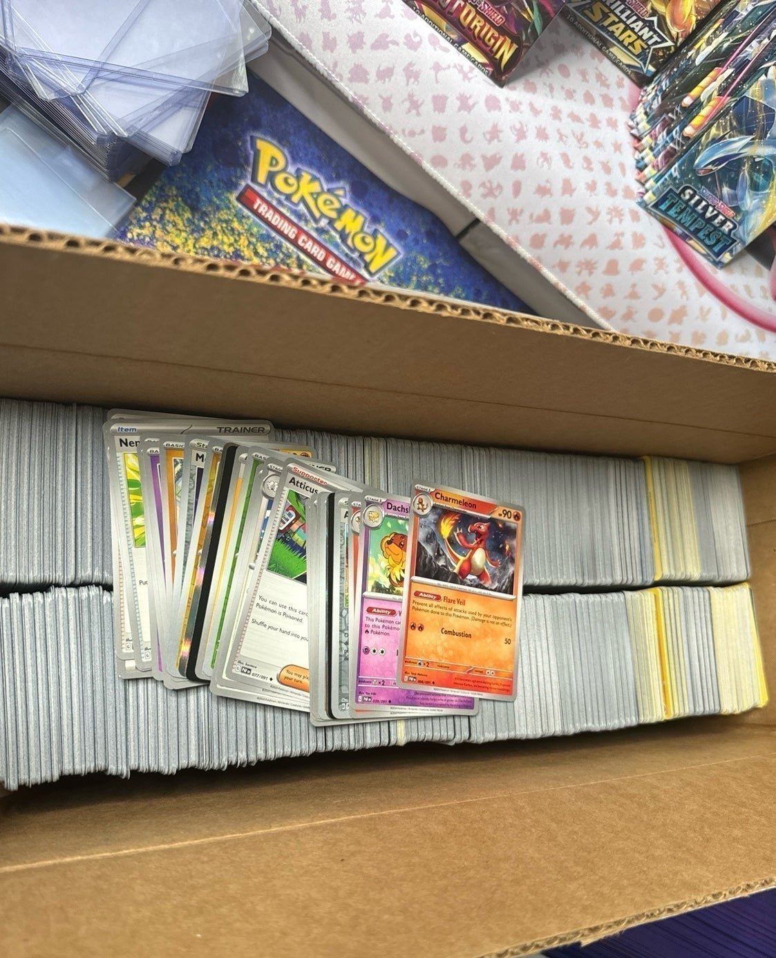 Pokemon TCG Bulk, Holos Reverses, Codes, etc (Surging Sparks, Twilight, Stellar)