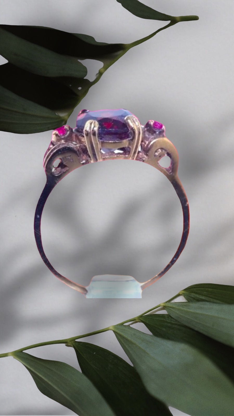 1950’s 10k Real Ruby Ring