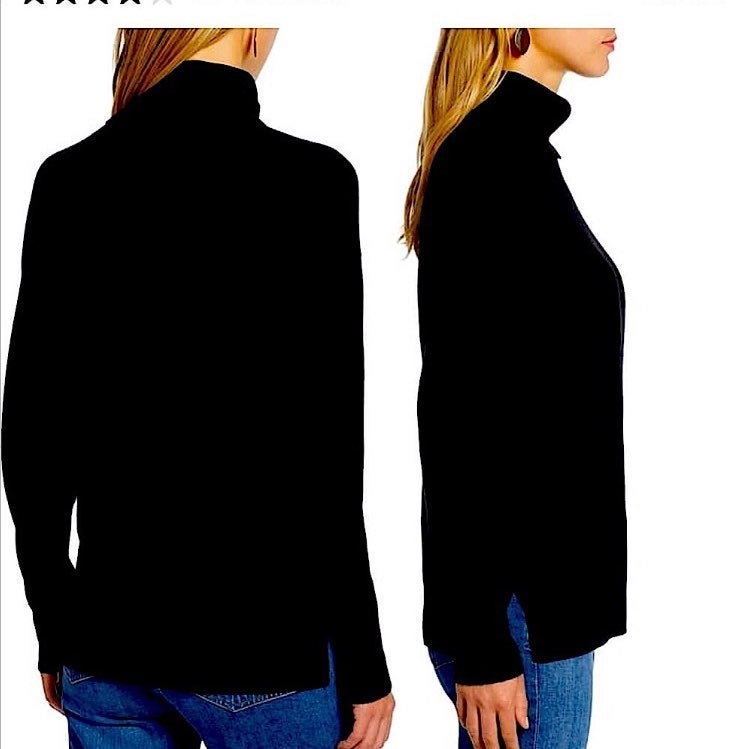 Halogen Cashmere Turtleneck XS