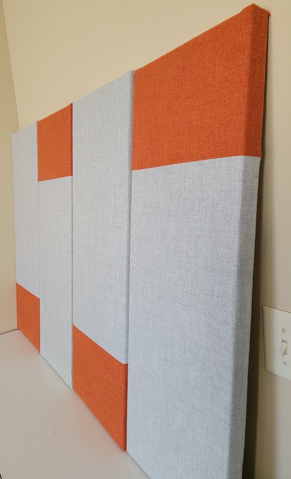 Sound Absorbing Acoustic Wall Panels - SET of 4