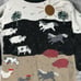Landscape Sweater Horse Cow Sheep Sun Trees Neutral Medium Cottage Grunge Vtg?