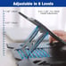 BESIGN Adjustable Laptop Stand, Ergonomic Riser