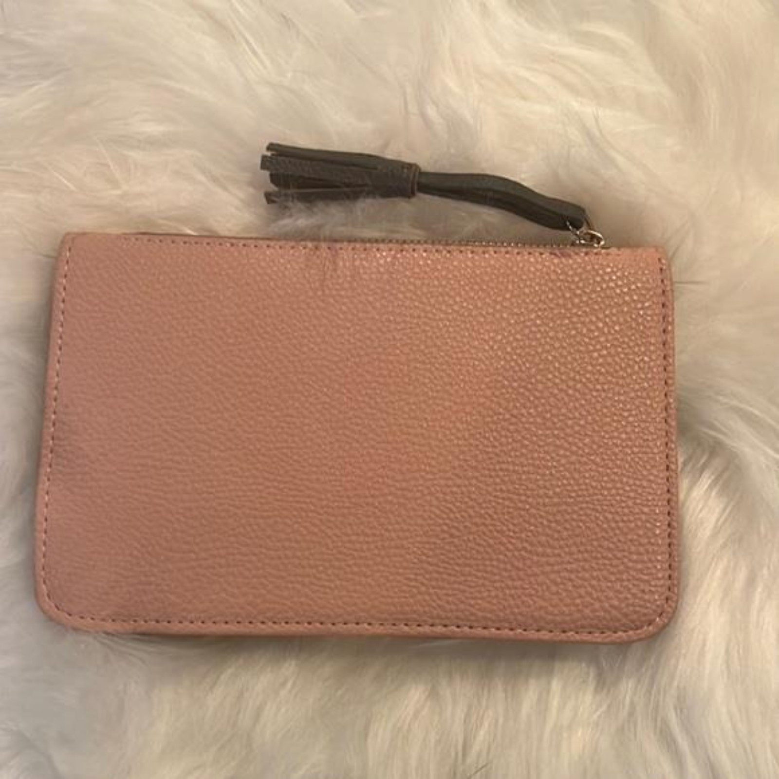 Beautiful pink and gray wallet