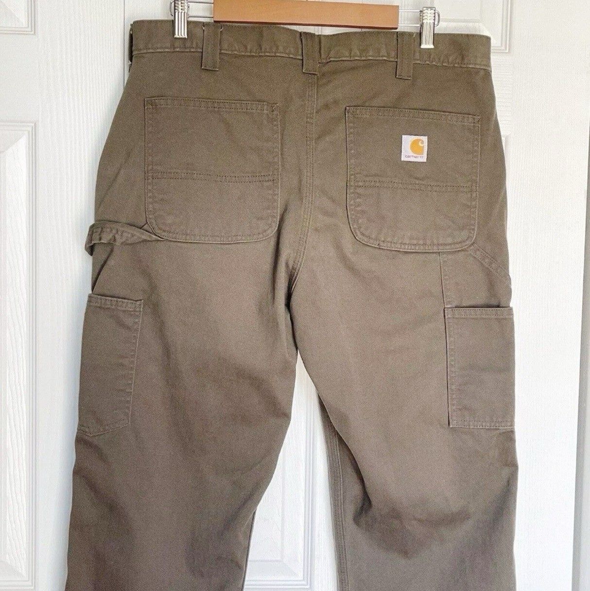 Vintage Carhartt Men’s Brown Work Pants 36 x 34 Union Made