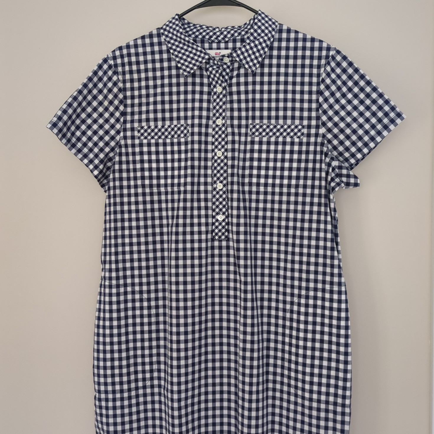 Vineyard vines best sale gingham shirt dress