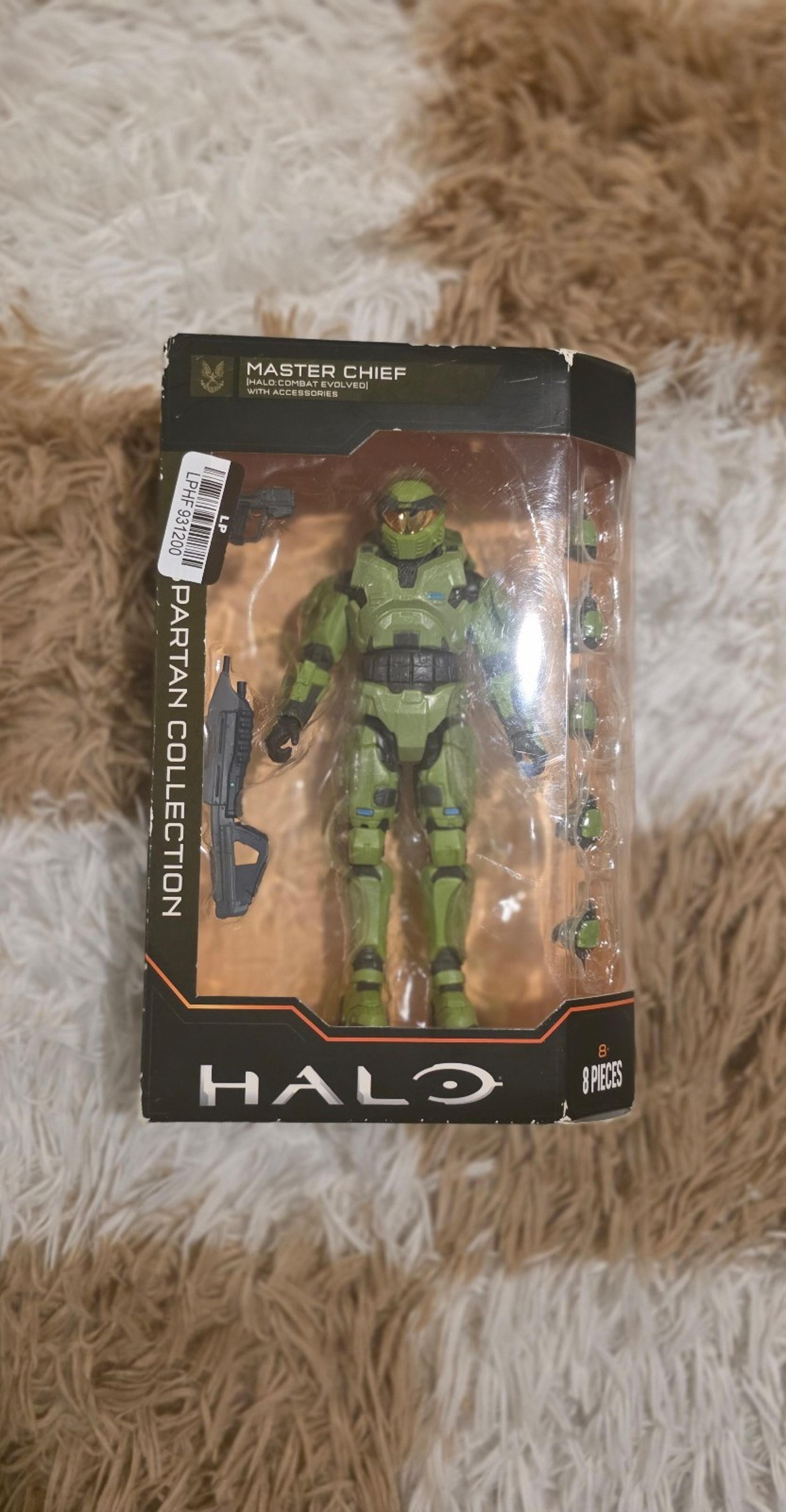 Jazwares HLW0018 The Spartan Collection Master Chief Action Figure - Green