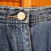 Loft Jean's Vintage Denim Maxi Skirt Iconic 90s Y2K 4