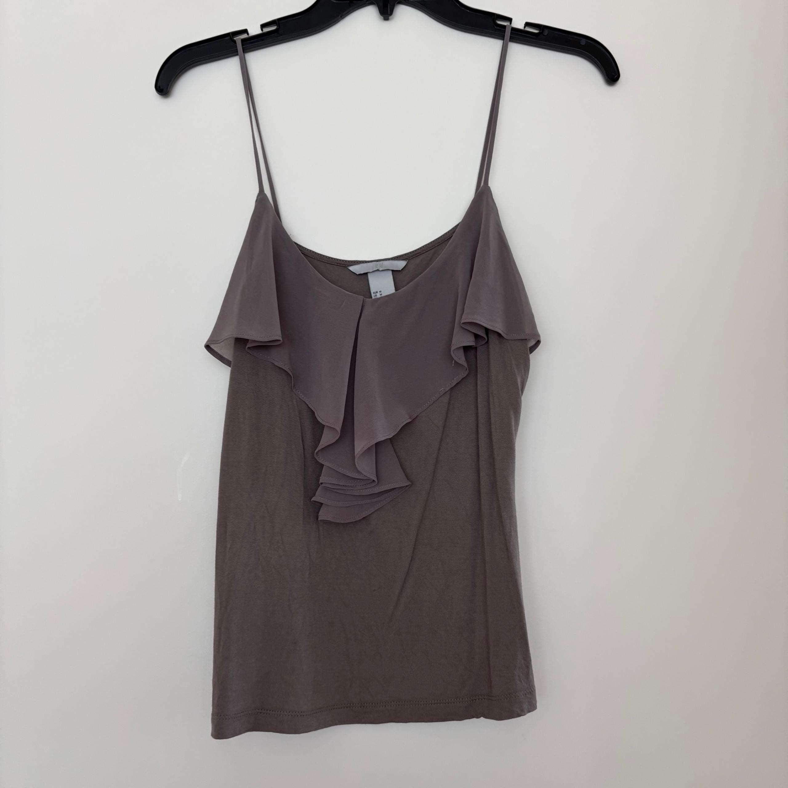 H&M Ruffle Front Cami Tank