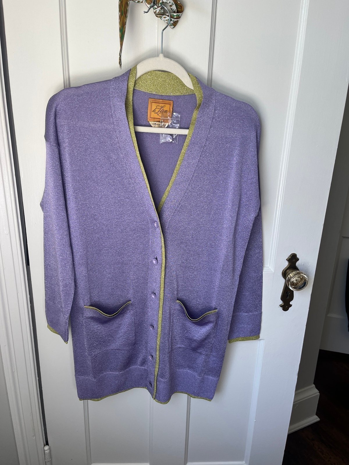 Le Lion Coco Belted Cardigan with Belt - XS