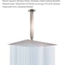 Rain Shower Head With Shower Arm 16in