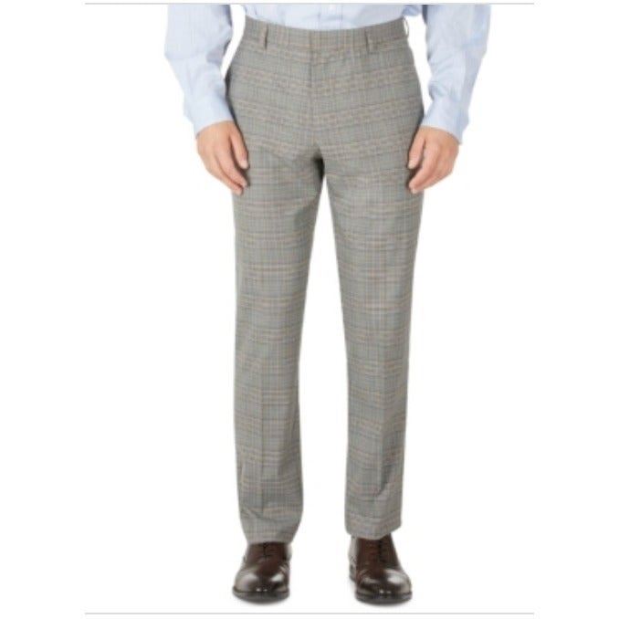 Tommy Hilfiger Mens 95 Modern Fit Th Flex Stretch Patterned Pants 34X34