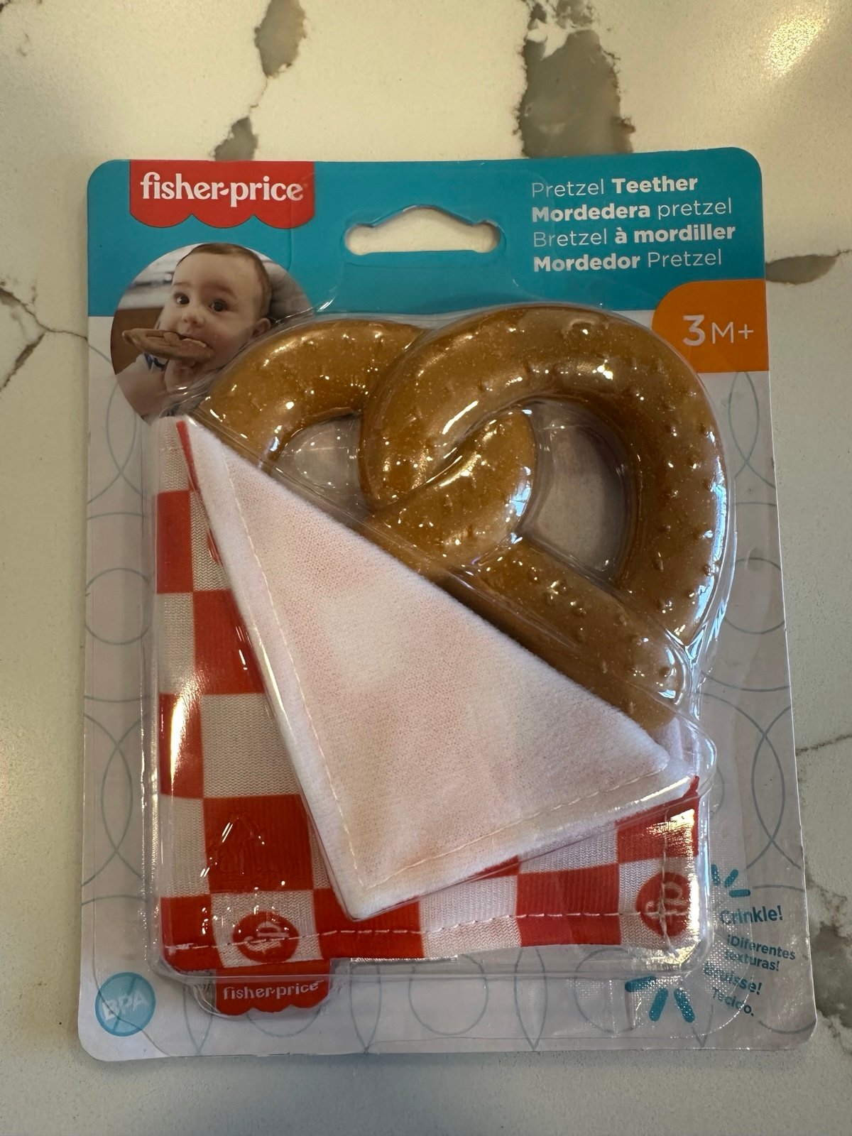 Pretzel Teether- Fisher Price