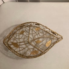 L' Or de Torrente Handmade Metal Fish Basket