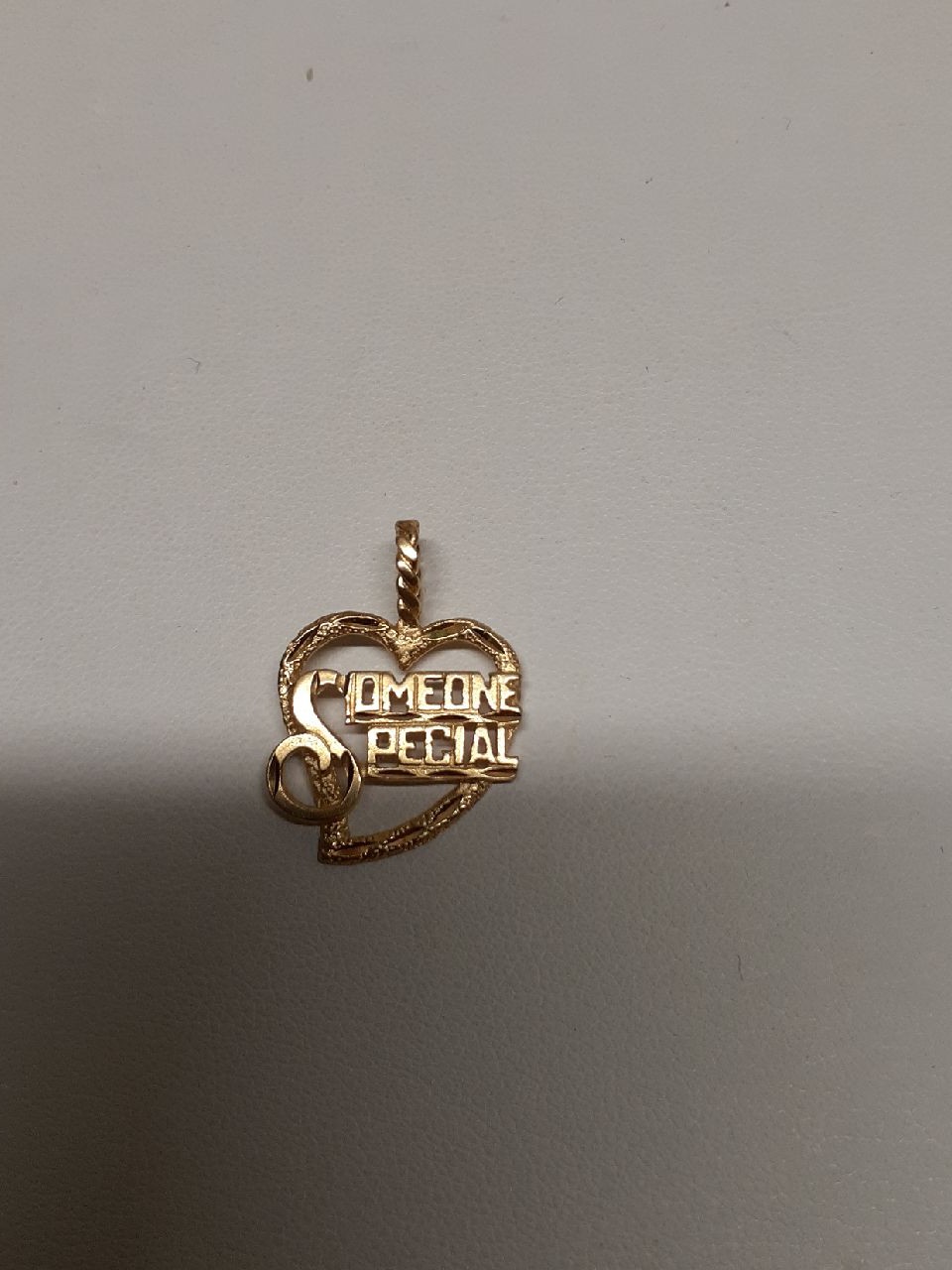 14K gold charm