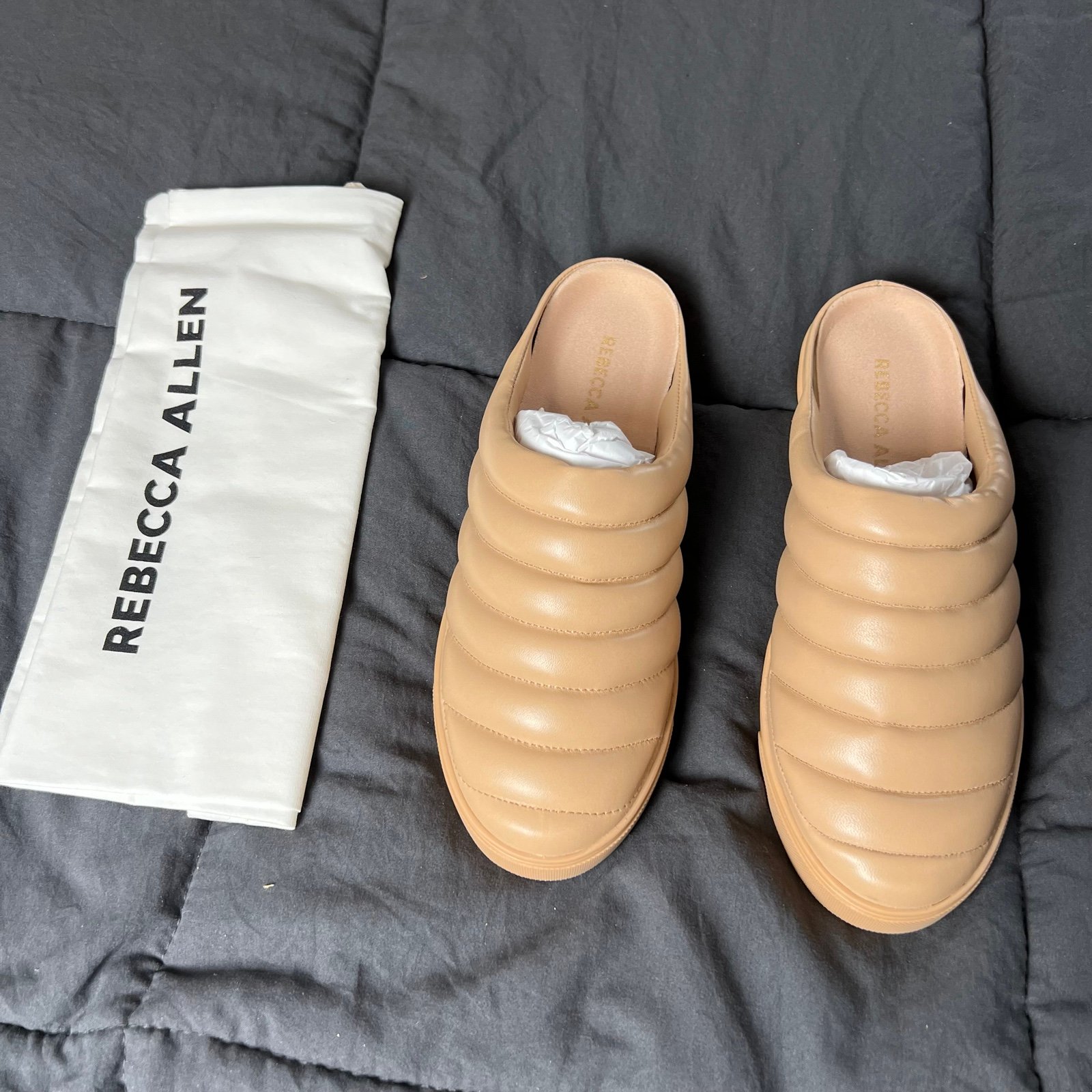 NWB. Rebecca Allen Women's Clog, Nude