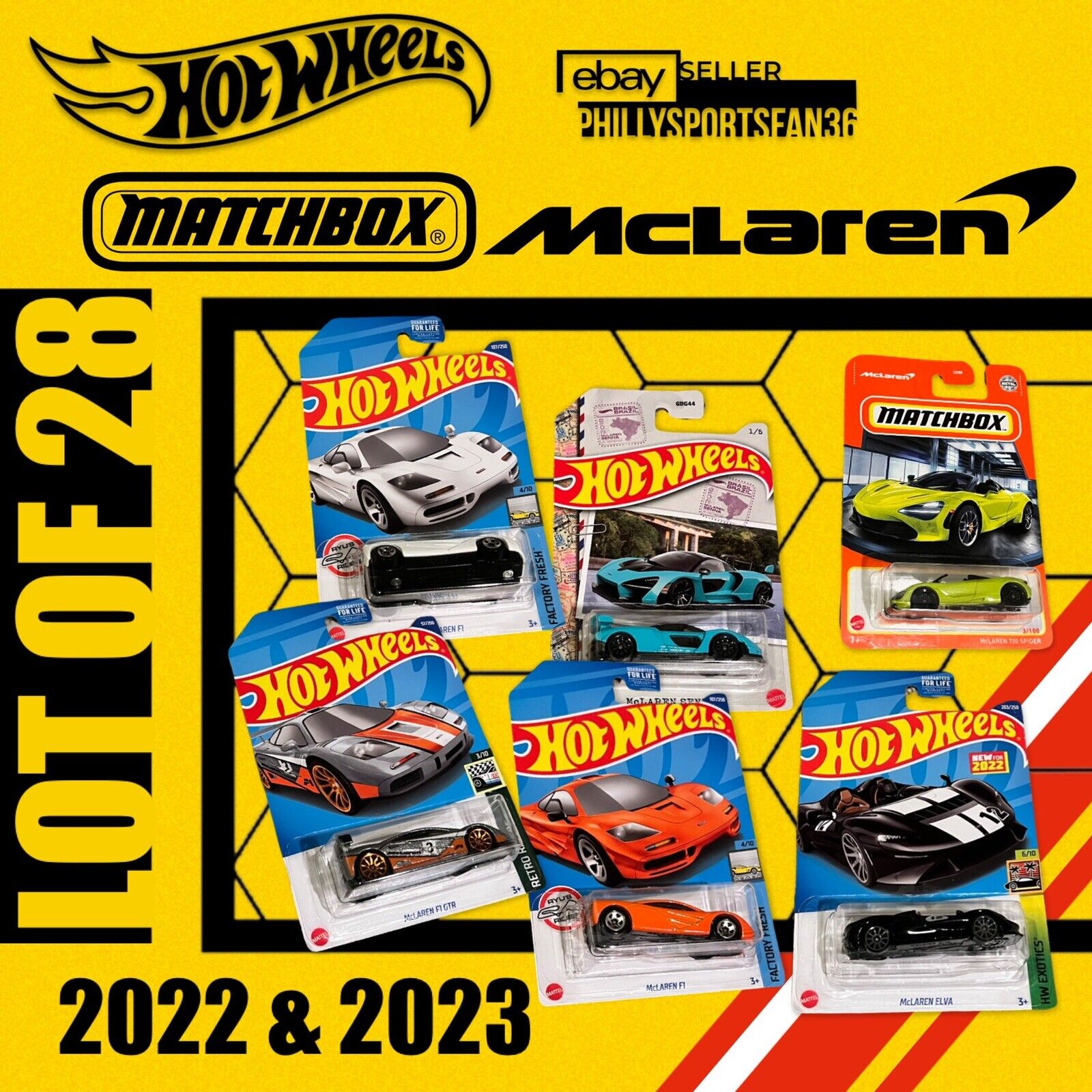 Hot Wheels McLaren F1 Lot