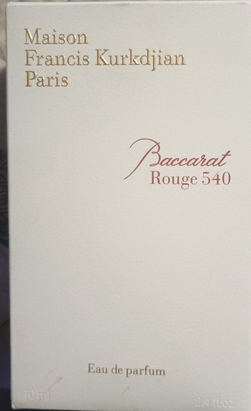 Maison Francis Kurkdjian Baccarat Rouge 540 box *Oud silk mood*