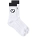 New Gucci Socks Black White Wool G Logo Size S