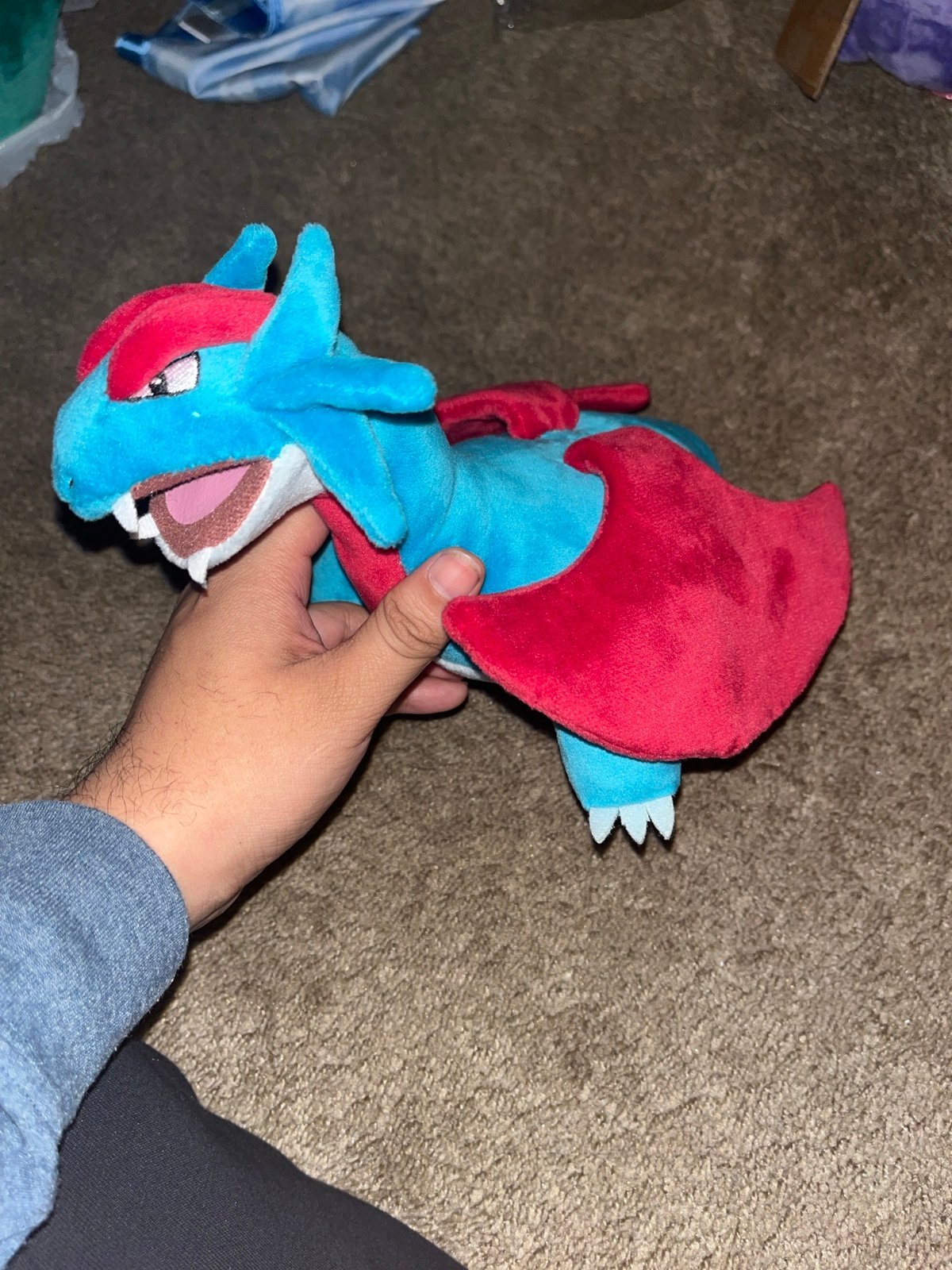 Pokémon center salamance plush for sale no hang tag