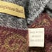 Manifattura Tessile Chiti Gray and Maroon Scarf Wrap