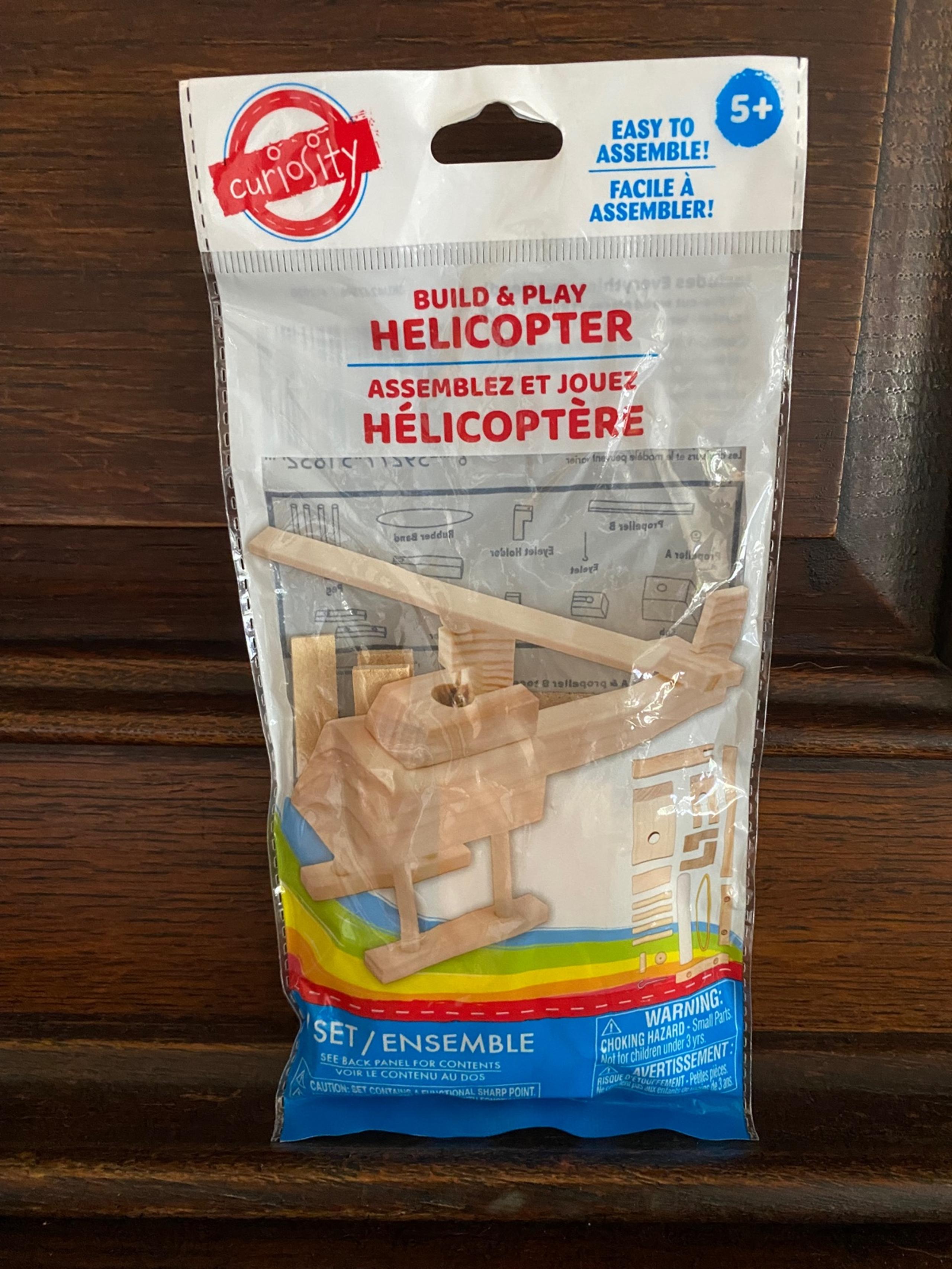 Curiosity Build & Play Helicopter