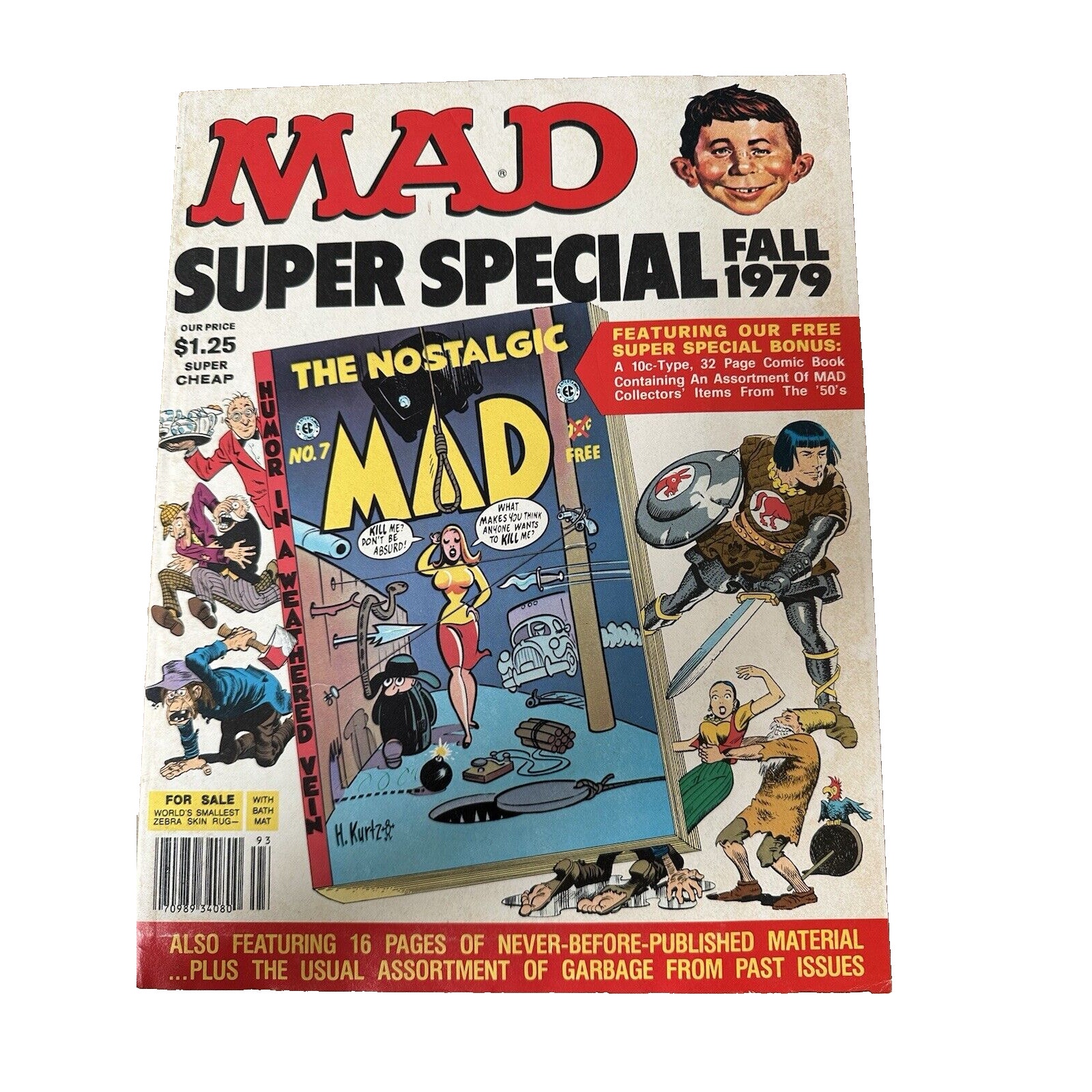 Mad Mag Super Special Fall 1979 USA Humor/Satire Bonus Comic Book VINTAGE-Good
