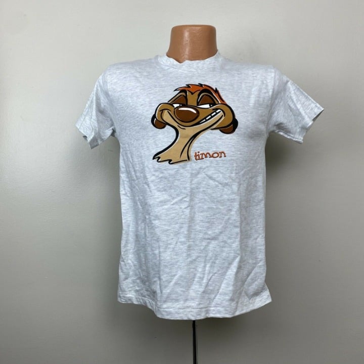 Vintage 1990s The Lion King T-Shirt, Timon, Disney Store, Size Youth Large, NWT