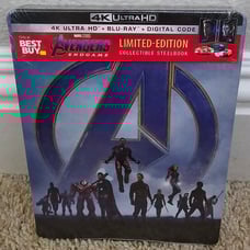 Avengers Endgame Steelbook Best Buy exclusive Brand New Sealed