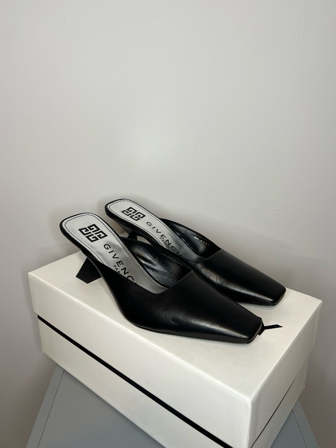 Givenchy Look Book Iris Mules in Black