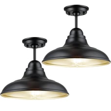 Farmhouse Semi Flush Mount Ceiling Lights, Modern Ceiling Ceiling Lamps