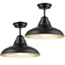 Farmhouse Semi Flush Mount Ceiling Lights, Modern Ceiling Ceiling Lamps