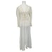 Vintage 80’s Victoria’s Secret Gold Label Lingerie Robe Lace Floral Bridal Small