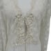 Vintage 80’s Victoria’s Secret Gold Label Lingerie Robe Lace Floral Bridal Small