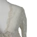 Vintage 80’s Victoria’s Secret Gold Label Lingerie Robe Lace Floral Bridal Small