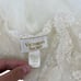Vintage 80’s Victoria’s Secret Gold Label Lingerie Robe Lace Floral Bridal Small