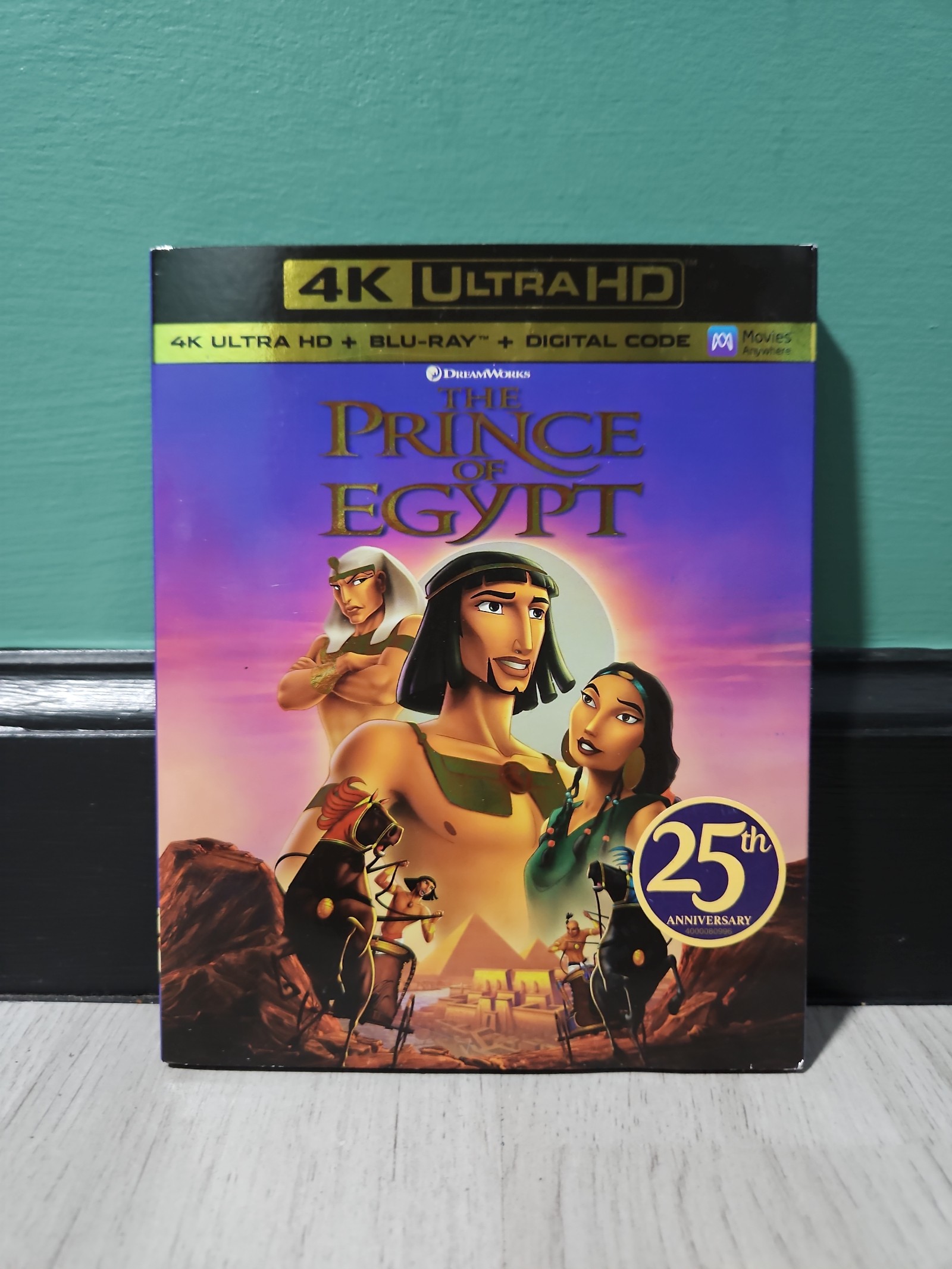 The Prince of Egypt 4k Ultra HD with slipcover
