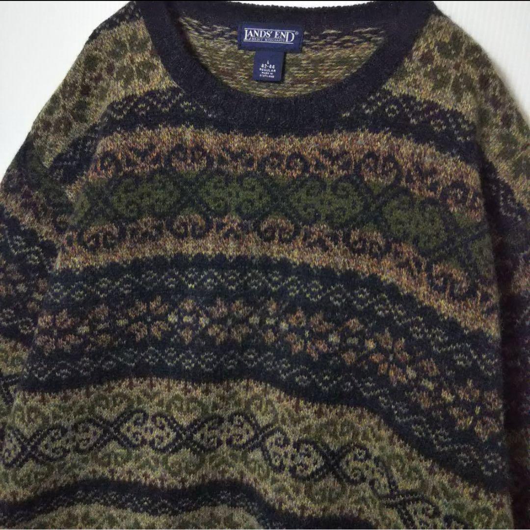 LANDS' END Scottish Knit