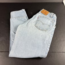 VTG 90s Levi's Jeans Men's 30x30* 560 Loose Tapered Blue Cotton Denim Tag 31x32
