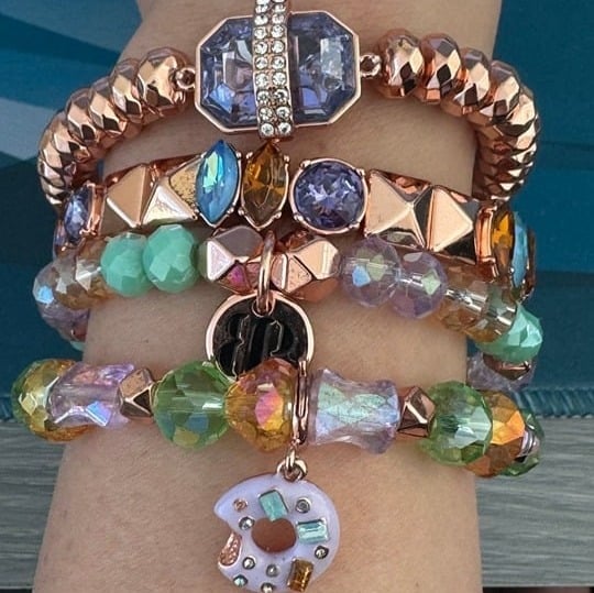 Bomb Party ROSE GOLD 8 Bracelet BUNDLE!!!