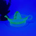 Vintage Uranium Glass Juicer